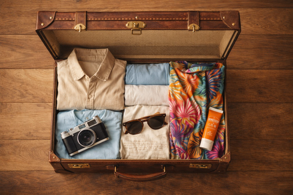 Valise pour le Sri Lanka 