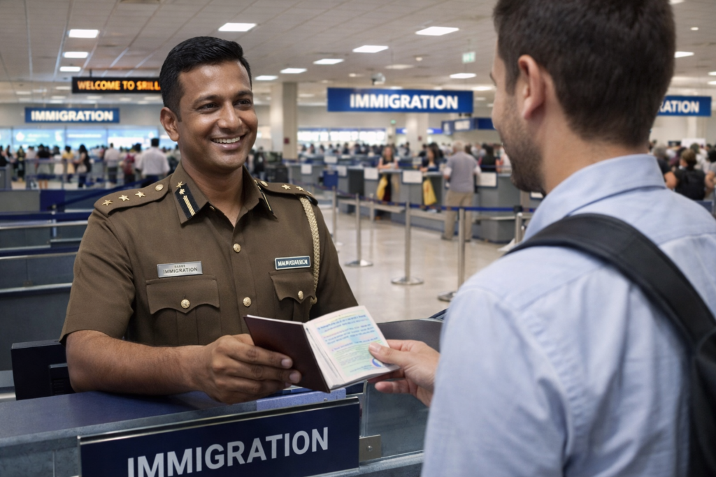 Visa Touristique Sri Lanka 