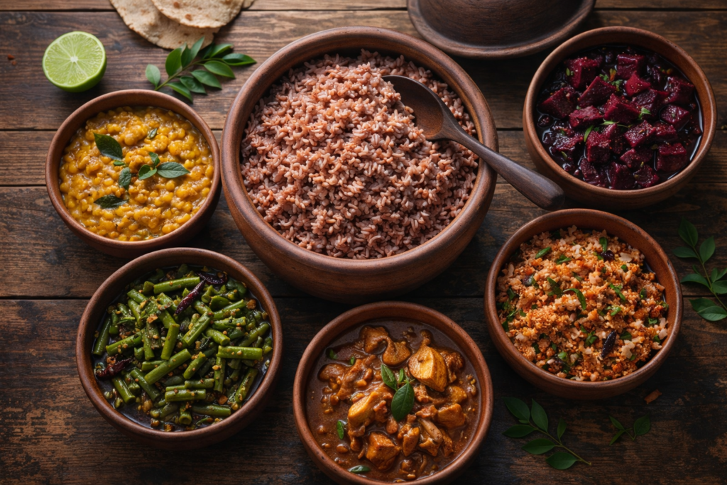 des Plats Sri Lankais