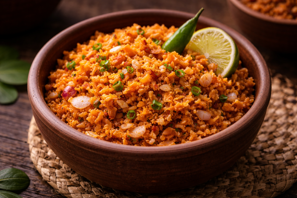 des Plats Sri Lankais 