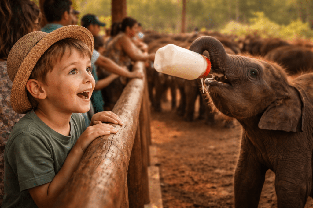 Balade à dos d'éléphant au Sri Lanka