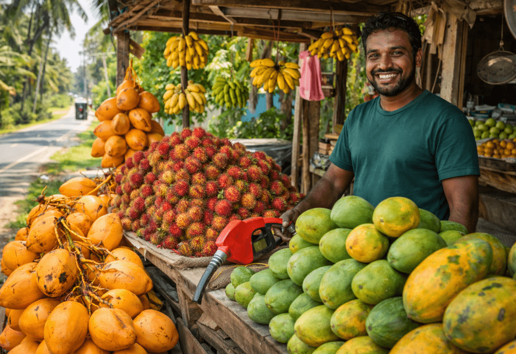 Fruits Exotiques au Sri Lanka