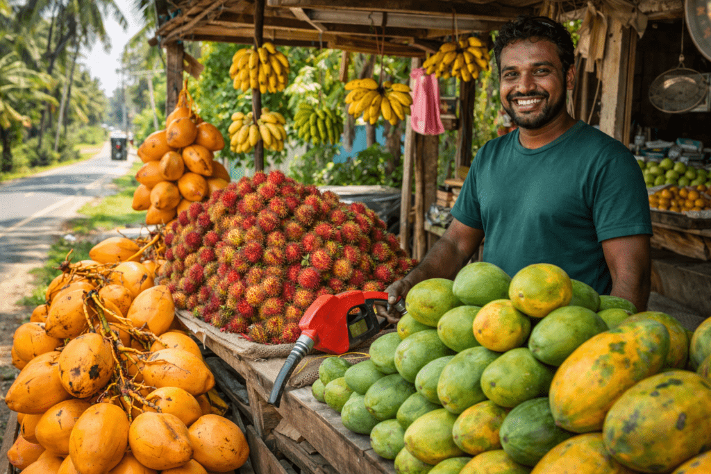 Fruits Exotiques au Sri Lanka
