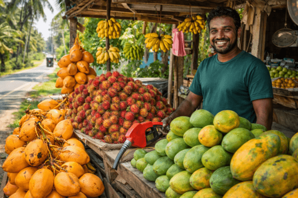 Fruits Exotiques au Sri Lanka