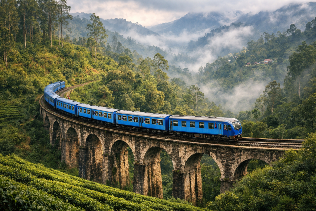 Train Kandy-Ella au Sri Lanka