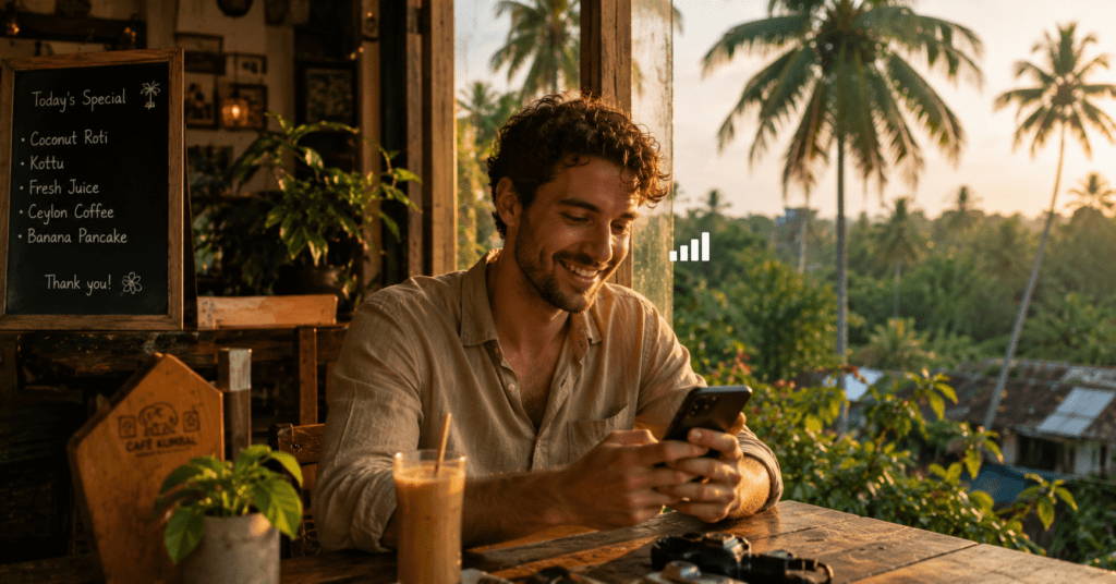 Wi-Fi et Internet au Sri Lanka